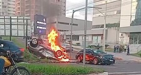 Corpo de Bombeiros realizou atendimento no local