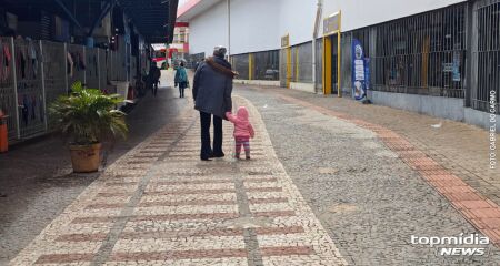 Dia amanheceu frio em Campo Grande