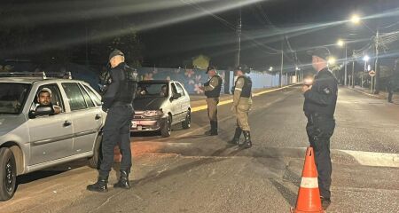 A operação aconteceu em diversos pontos da cidade