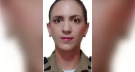 A capitã da PMMG Michelle Leão Azevedo foi levada morta pelo marido a hospital. Sargento está preso