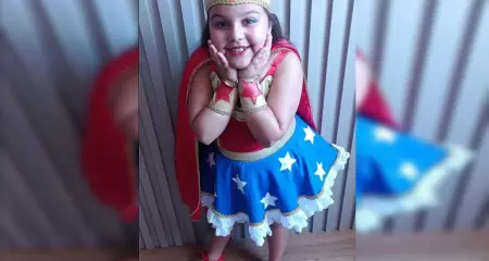 Valentina Nobre Lima, de 11 anos, passou 23 dias internada na UTI após ser picada por escorpião dentro de casa