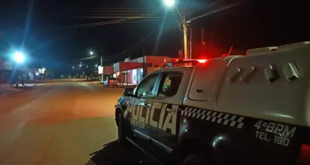 Após o ataque, o suspeito fugiu em direção à casa da mãe