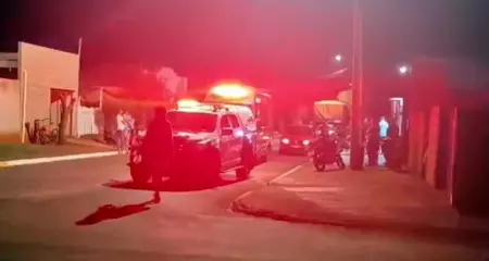 Vítima foi encaminhada ao Hospital Municipal