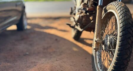A mulher foi transferida para Santa Casa com trauma craniano