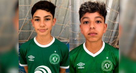 Pedro e Kauã ganharam homenagem pela conquista