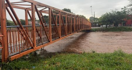 Travessia em passarela virou risco na Ernesto Geisel
