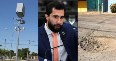 Parlamentar ironiza foco da gest&atilde;o municipal em multar motoristas que j&aacute; sofrem para desviar das crateras nas vias