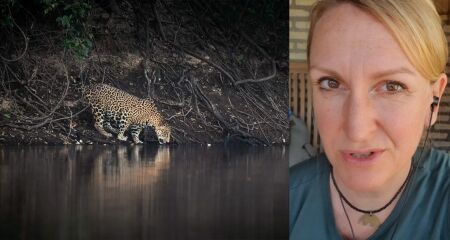 Lydia Theresia Mocklinghoff passou pelo Pantanal sul-mato-grossense em junho de 2025, quando registrou diversos momentos e publicou nas redes sociais