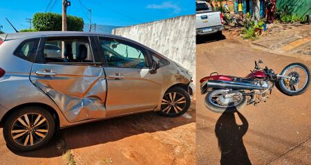 Depois de acidente, homem tentou continuar fuga a pé