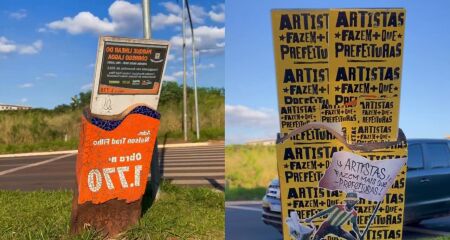 O artista Leo Mareco criou uma s&eacute;rie denunciando locais abandonados de Campo Grande com colagens art&iacute;sticas 