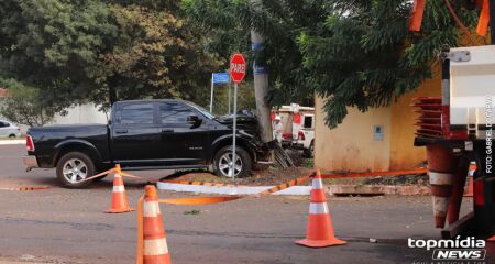 O condutor fugiu do local do acidente