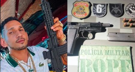Waldiney Junior de Souza Alfonso estava escondido em uma propriedade rural e teria reagido a uma tentativa de abordagem