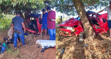 A v&iacute;tima foi socorrida e encaminhada para hospital de Dourados