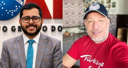 Gabriel Taquino de Paula e Ed Carlo Britto Burgatt