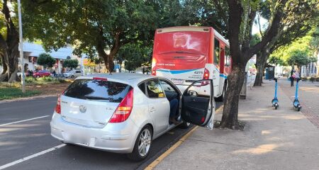 A vítima foi levada para Santa Casa com queixas de dores pelo corpo