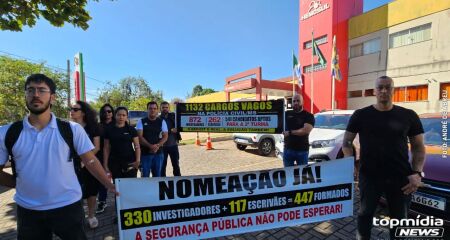 Candidatos aprovados nos concursos da Polícia Civil, Polícia Legislativa e Sejusp afirmam que aguardam convocação desde março