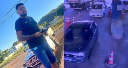 Homem teria atravessado a fronteira com um Corsa
