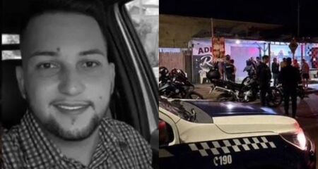 Vítima tentou fugir para o interior do bar