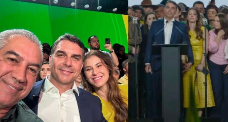O pré-candidato ao Senado e ex-governador esteve presente na convenção nacional do PL