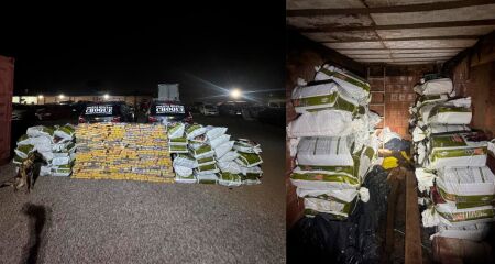 O compartimento subterr&acirc;neo estava sendo tampado apenas por um peda&ccedil;o de madeira; uma pessoa acabou sendo presa