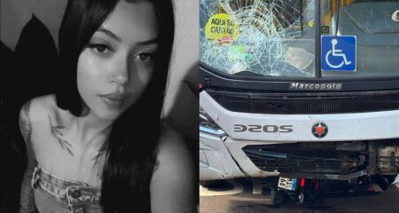 Andreia Nascimento de Jesus estava atravessando a Avenida Brilhante quando foi atingida