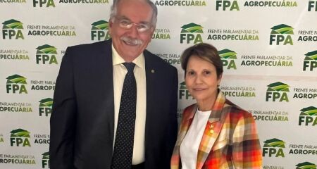 A manifesta&ccedil;&atilde;o ocorre ap&oacute;s o nome da senadora ser citado como poss&iacute;vel vice de Fl&aacute;vio Bolsonaro