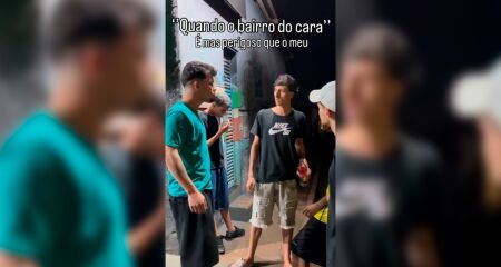 Jovens se reuniram e denunciaram criminalidade de bairros por meio do humor