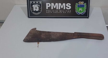 A suspeita foi impedida de entrar na casa da vítima por familiares da idosa