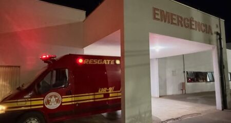 A mulher sofreu uma fratura no bra&ccedil;o; o casal foi encaminhado para a Santa Casa de Campo Grande