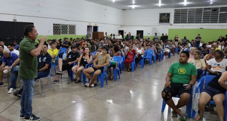Reunião foi com moradores do Coophavilla