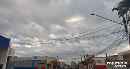 Pancadas de chuva são esperadas para as regiões Sudoeste, Pantaneira e Sul do estado