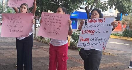 Mães denunciam descaso da Sesau