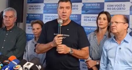 Governador afirmou que decisão de Nelsinho Trad será lembrada pelo Estado