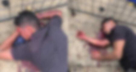 A vítima foi socorrida pelo Samu e levada para uma unidade de saúde
