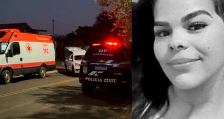 Nathália Rodrigues Nogueira foi atingida por facadas próximo da nuca e caiu na calçada
