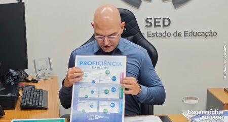 Titular da SED destacou redu&ccedil;&atilde;o da evas&atilde;o e aumento da profici&ecirc;ncia em Portugu&ecirc;s e Matem&aacute;tica 
