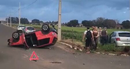 Apesar da colis&atilde;o, n&atilde;o houve registro de v&iacute;timas no local