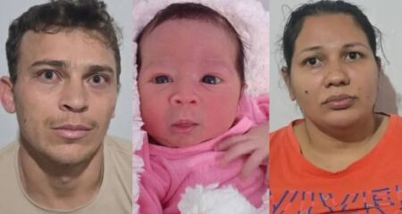 Ayla Emanuelly foi sequestrada na quinta-feira