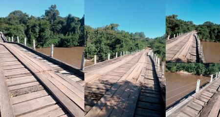 Isso porque a estrutura foi interditada, e desde fevereiro, as prefeituras não fizeram o reparo nem construíram uma nova ponte