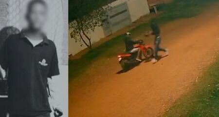 O menor foi alvejado com vários disparos na cabeça