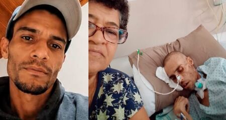 Valmir Rodrigo da Silva está internado no Hospital São Julião