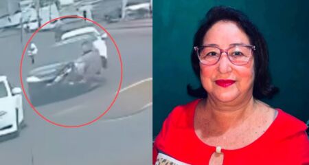 A roda dianteira do veículo passou por cima de Maria Aparecida Pereira, de 64 anos