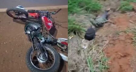 Gabriel Vega Benites morreu ap&oacute;s choque entre motos na BR-463