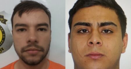 Marcos Antonio Olmedo Vera, de 23 anos, e Jeferson Lopes, de 31 anos, que ainda estão foragidos
