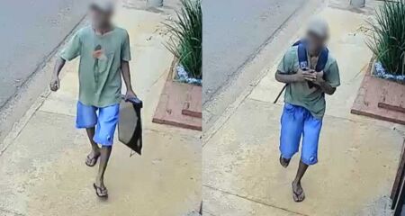 C&acirc;meras de seguran&ccedil;a registraram invas&otilde;es do homem em diferentes casas do bairro