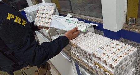 Antes de confessar o transporte, o motorista disse que havia carregado óleo vegetal em Ponta Porã e seguia para o interior de São Paulo