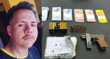 Ele &eacute; um dos sete homens que invadiram uma casa para matar Cleiderson Chaves da Rocha