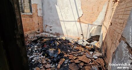 Segundo a vítima, o incêndio teria começado após discussão com colega de casa que não tinha pago o aluguel