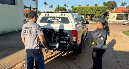 A criança foi até a delegacia sozinha para relatar as agressões