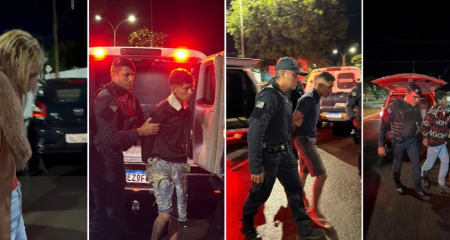 Ataque ocorreu dentro de uma residência na noite de sábado